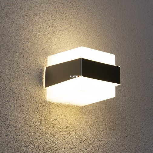 Philips kültéri fali lámpa, acél színű (Shovel)