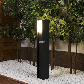   Philips Hue okos kültéri LED állólámpa, melegfehér, 9 W, 80 cm, szürke (Turaco White)