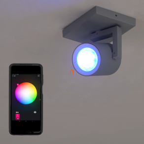   Philips Hue Argenta White and Color Ambiance LED spot lámpa, ezüst