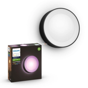   Philips Hue Daylo White and Color Ambiance LED kültéri fali lámpa, fekete