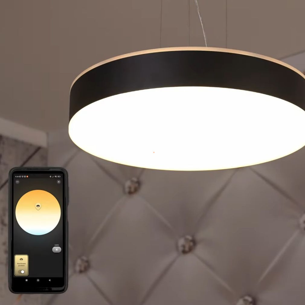 Philips Hue Enrave White Ambiance LED mennyezeti lámpa, fekete + DIM Switch