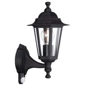   Philips Peking kültéri mozgásérzékelős fali lámpa 37cm, fekete