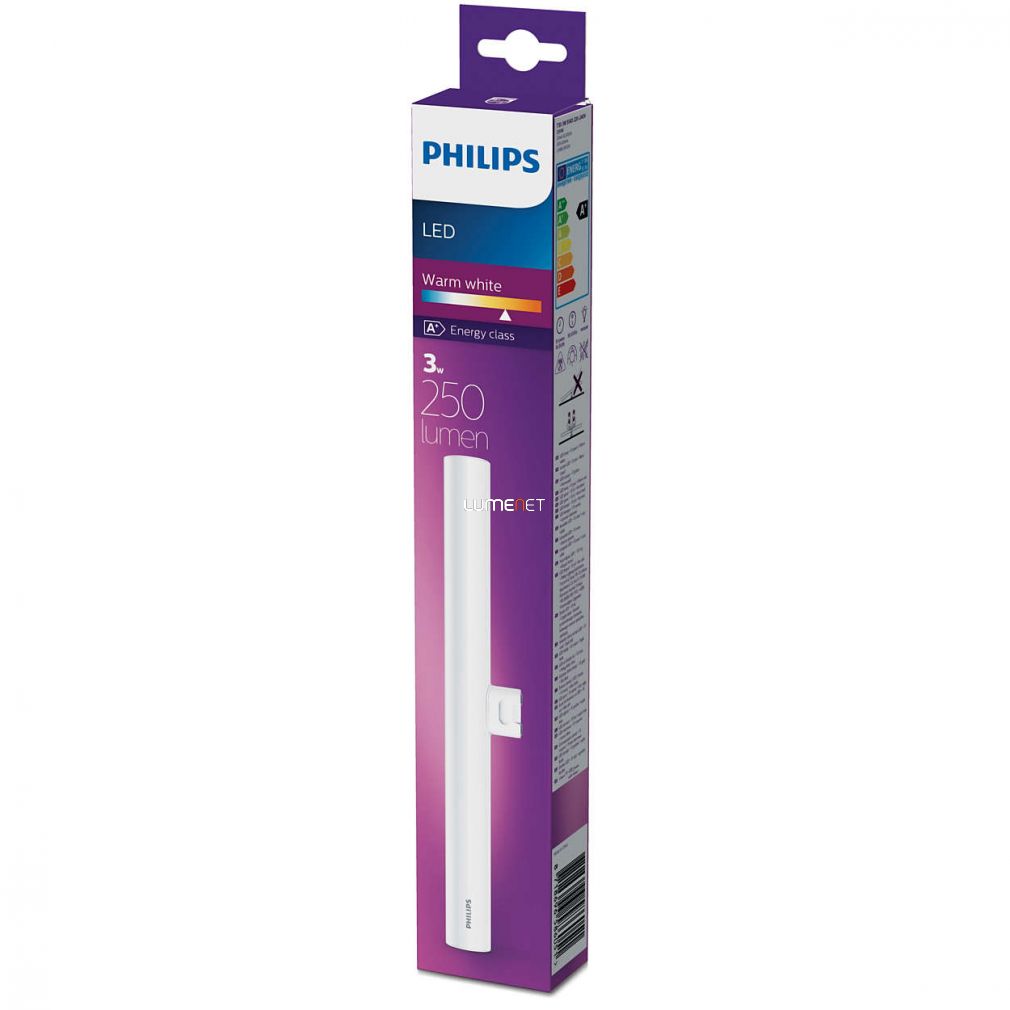 Philips S14d LED 3W 250lm 2700K 300mm vonalizzó helyettesítő