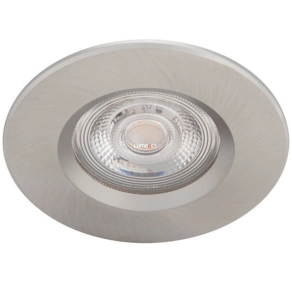   Philips Dive L 5W 350lm, meleg fehér, szabályozható LED spot lámpa, nikkel, IP65, 8,5cm