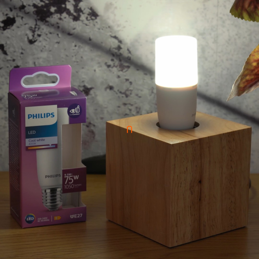 Philips Stick E27 LED T38 9,5W 1050lm 4000K hidegfehér 240° - 75W izzó helyett
