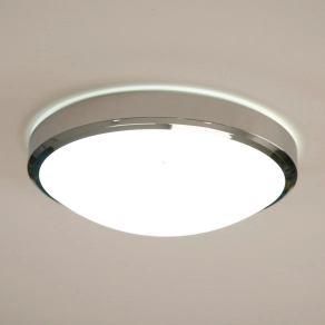   Philips fürdőszobai mennyezeti LED lámpa, 17W 1500lm, hidegfehér, 30cm, króm (Doris)