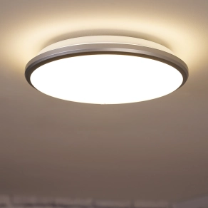  Philips Spray 12W 1200lm, melegfehér, fürdőszobai mennyezeti LED lámpa, IP44, 29cm