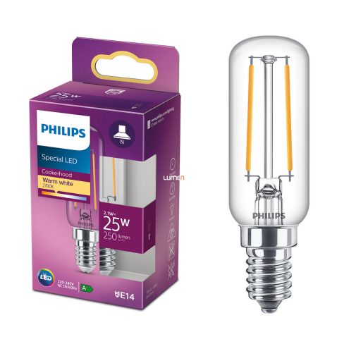 Philips E14 LED 2,1W 250lm 2700K meleg fehér - 25W izzó helyett