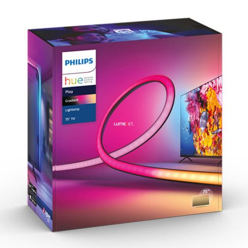 Philips Hue Play Gradient White and Color Ambiance LED-szalag 75" TV-háttérvilágítás készlet
