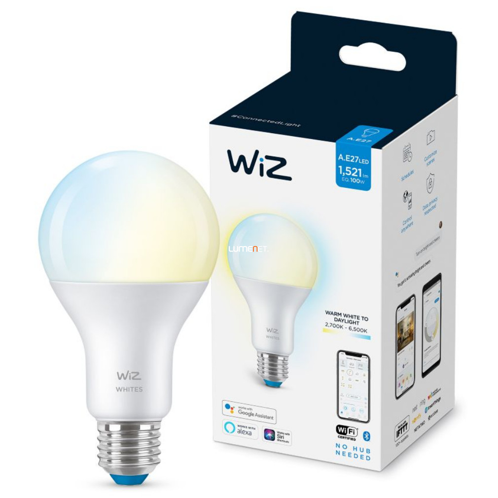 WiZ Wi-Fi A67 E27 LED 13W 1521lm CRI90 2700-6500K