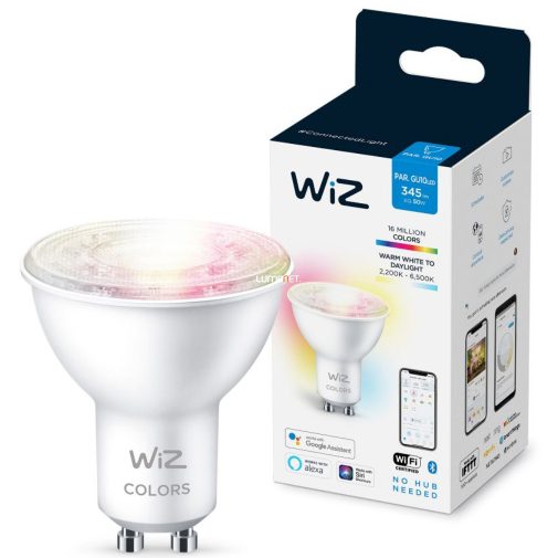 WiZ Wi-Fi GU10 LED 4,9W 345lm CRI90 RGB/2200-6500K