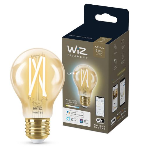 WiZ Wi-Fi A60 E27 LED 6,7W 640lm CRI90 2000-5000K