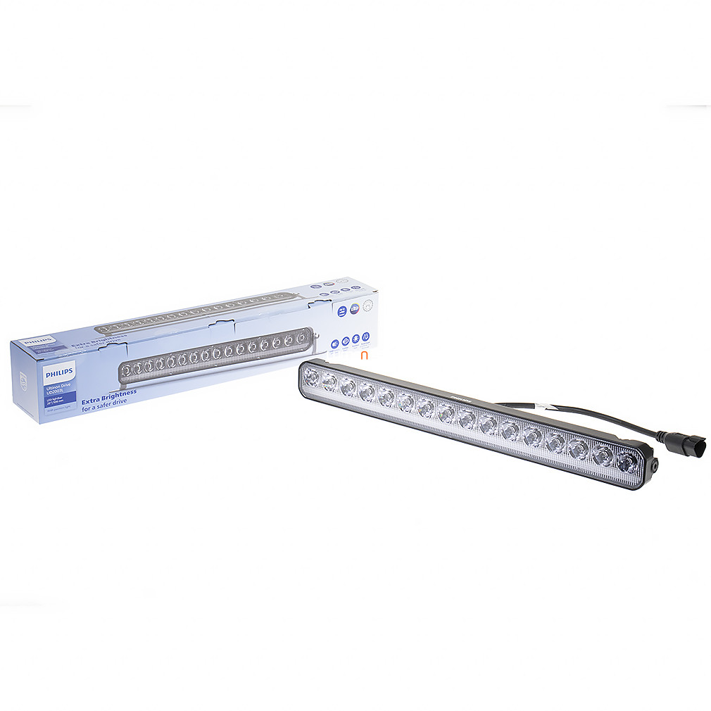 Kiegészítő távolsági LED lámpa helyzetjelzővel 1 darabos, jégfehér (50cm)