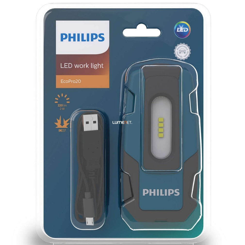 Philips LED work light EcoPro20 elemlámpa