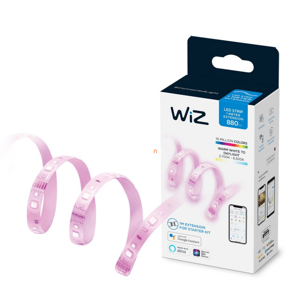 WiZ Wi-Fi LED Strip 11W 880lm RGB/2700-6500K