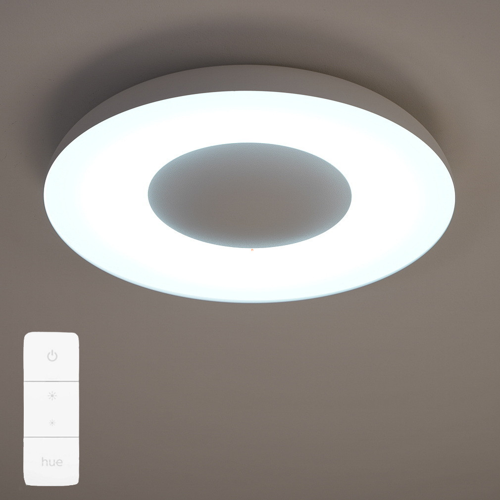 Philips Hue Still White Ambiance LED mennyezeti lámpa, fehér + DIM Switch