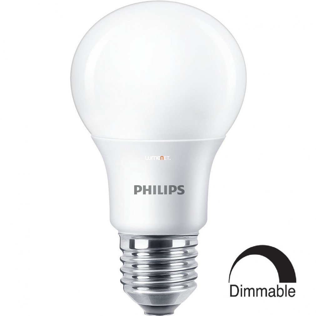 Philips E27 Master Value LED 3,4W 470lm CRI90 2700K meleg fehér, szabályozható - 40W izzó helyett