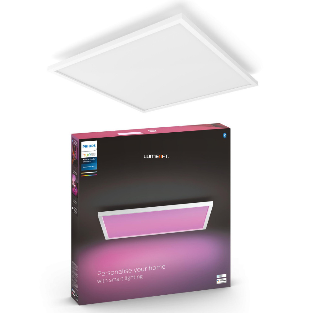 Philips Hue Surimu White and Color Ambiance LED-panel, 60x60cm, fehér