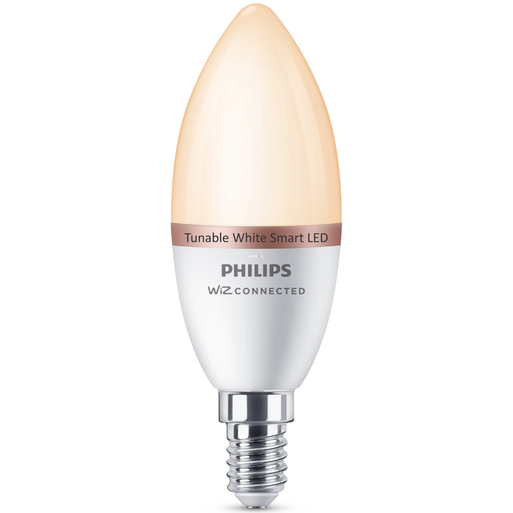 WiZ (Philips) okos E14 LED, 2200-6500 K, 40W izzó helyett