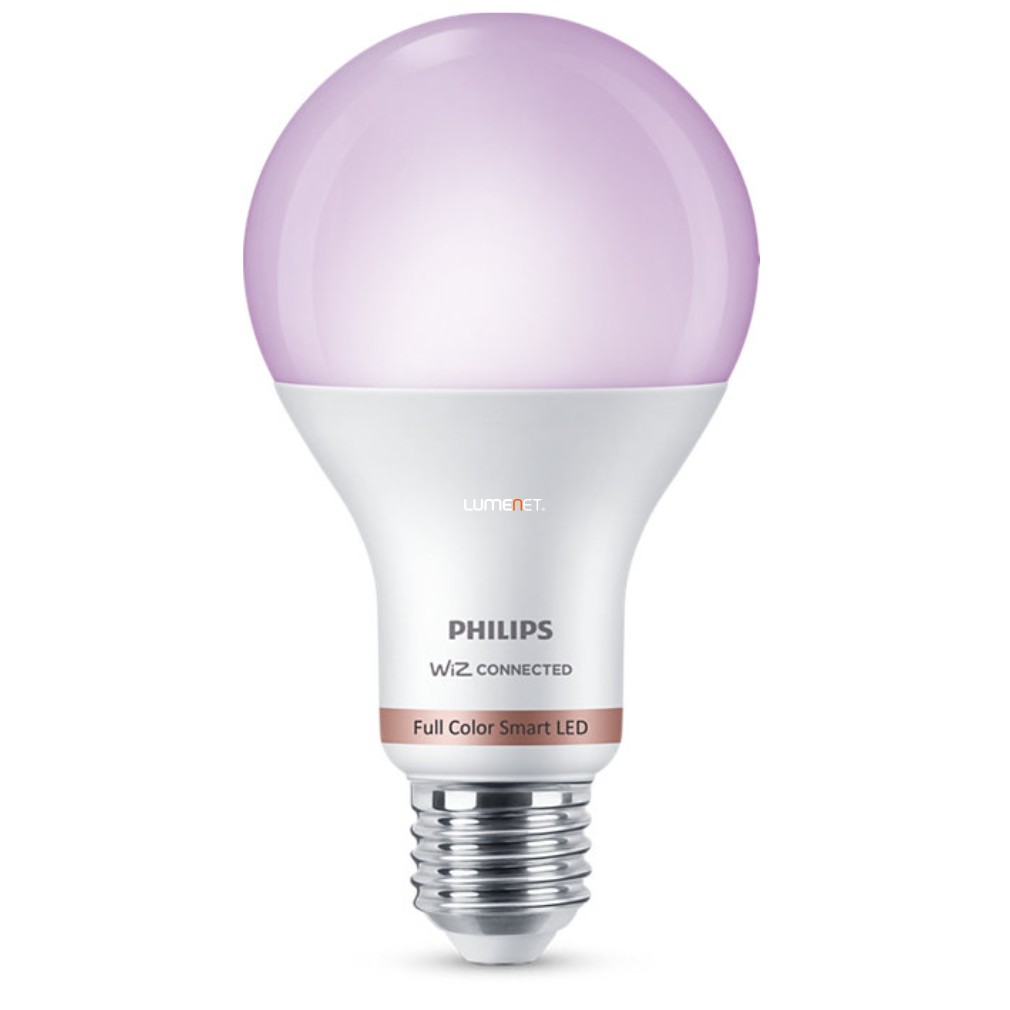 Philips Smart szabályozható E27 LED 13W 2200-6500K RGBW  - 100W izzó helyett