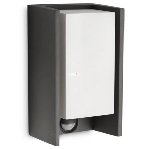   Philips kültéri mozgásérzékelős fali lámpa 24,5cm, antracit (Bridge)