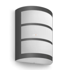   Philips Python 6W 500lm, melegfehér, kültéri fali LED lámpa, IP44