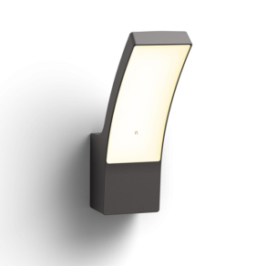   Philips Spllay 12W 1100lm, melegfehér, kültéri fali LED lámpa, IP44