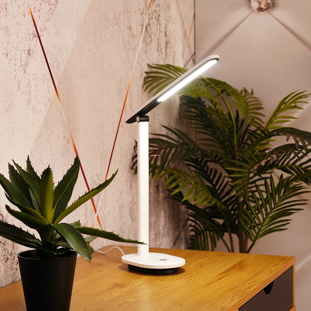 Philips tölthető asztali LED lámpa, szabályozható, 5W (Ivory)