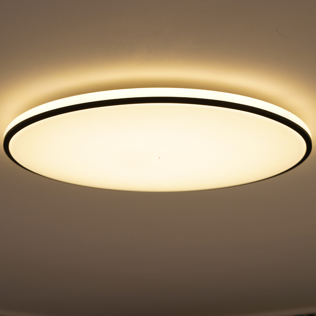 Philips kapcsolóval szabályozható mennyezeti LED lámpa, melegfehér, 36 W, fekete (Ozziet)