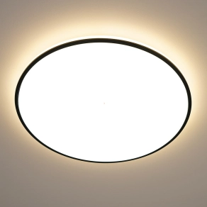   Philips kapcsolóval szabályozható mennyezeti LED lámpa, hidegfehér, 36 W, fekete (Ozziet)