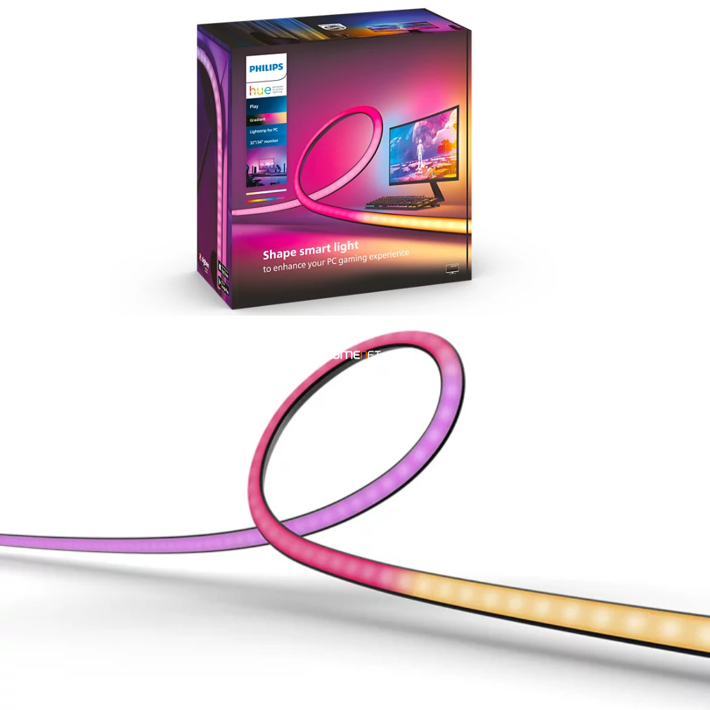 Philips Hue Play Gradient Lightstrip LED-szalag 32-34” monitorokhoz