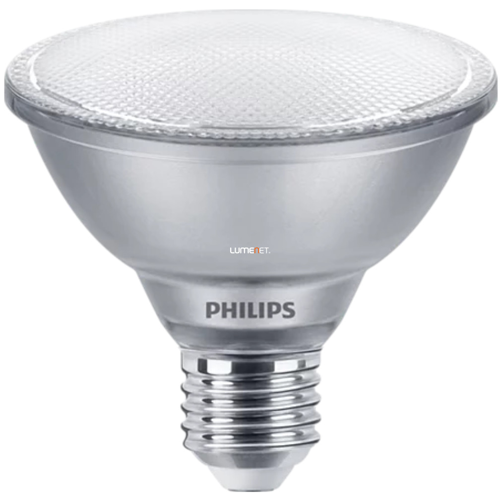 Philips PAR30S E27 LED, 9,5W, 820lm, 4000K, szabályozható, 25° - 75W izzó helyett, Master LEDspot Value