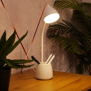   Philips tölthető asztali LED lámpa, szabályozható, hidegfehér, 4,5 W, (Hat)