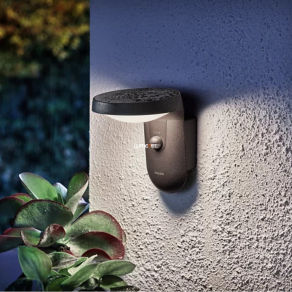   Philips Tyla kültéri mozgásérzékelős fali LED lámpa 9W 4000K 900lm