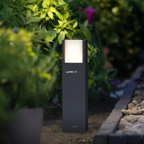  Philips ultrahatékony kültéri LED állólámpa 3,8W melegfehér 800lm, 40cm (Arbour)