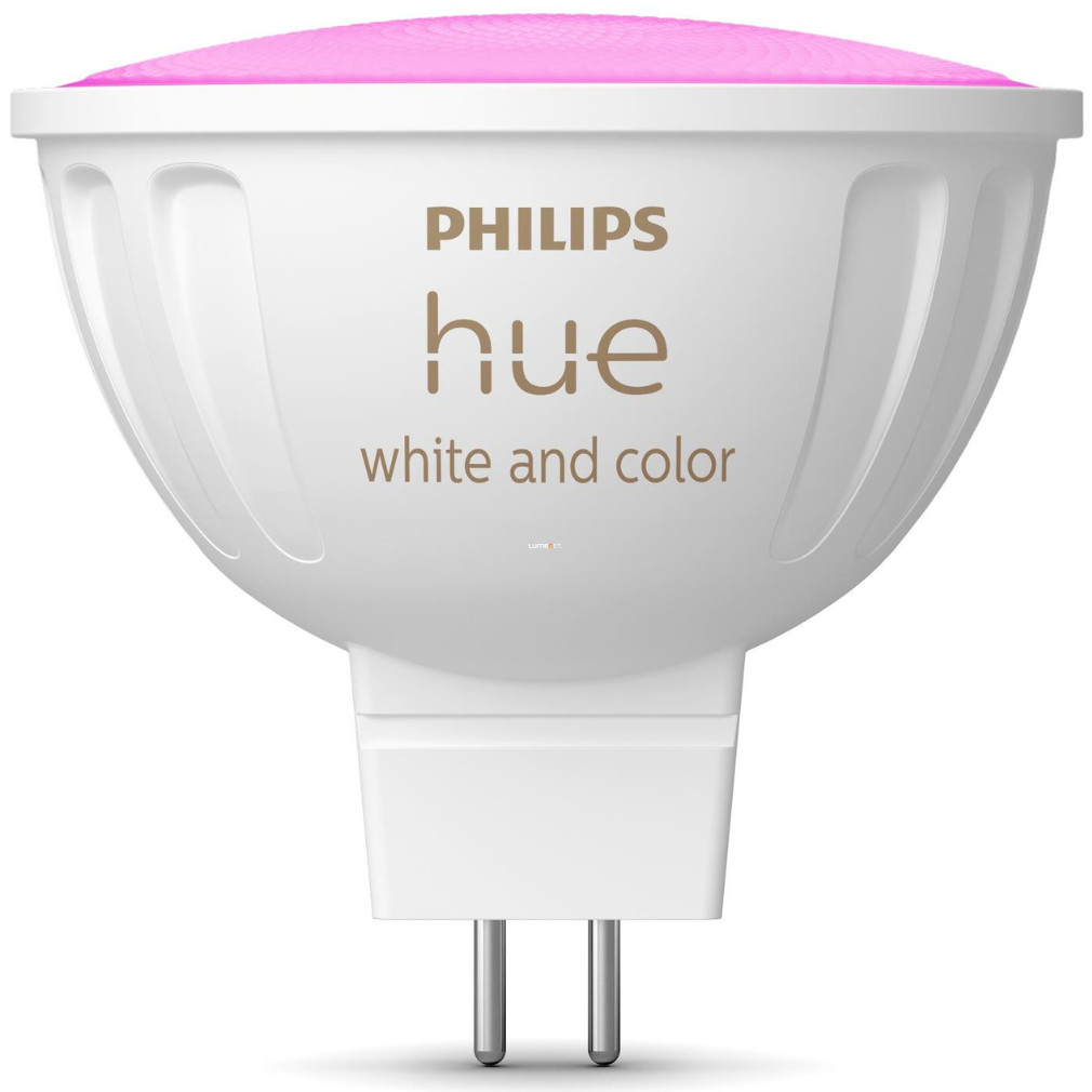 Philips Hue GU5.3 MR16 RGBW LED 6,3 W, hideg-melegfehér (White And Color Ambience)