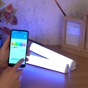   WiZ Linear Light 2x6W 2x400lm RGBW bútorvilágító, fehér, 2db/csomag