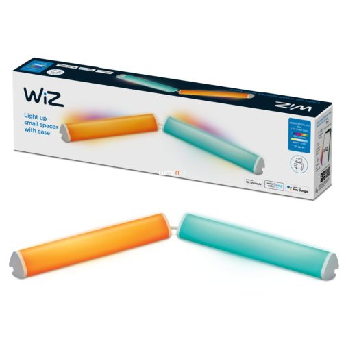 WiZ Linear Light 2x6W 2x400lm RGBW bútorvilágító, fehér, 2db/csomag