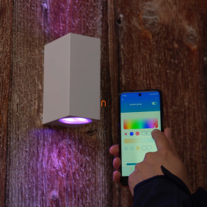 WiZ Up&Down beltéri le/fel világító fali lámpa, fehér