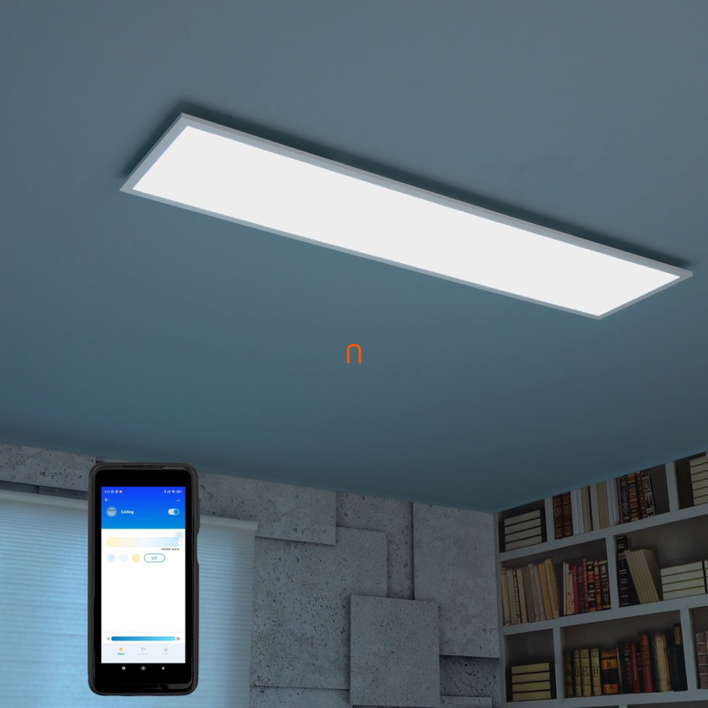 WiZ Ceiling Bluetooth RT 36W 3400lm 2700-6500K mennyezeti LED panel, fehér