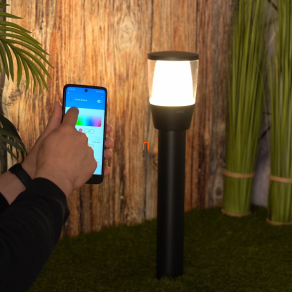   WiZ kültéri okos LED állólámpa kezdőcsomag hálózati adapterrel, 2700-5000 K, 3,6 W (Elpas RGBW)