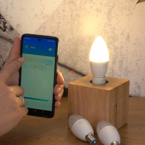   WiZ okos E14 LED, gyertya forma, 2200-6500 K, 40 W izzó helyett, 3 darabos