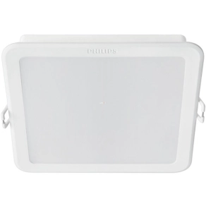   Philips süllyesztett mennyezeti LED lámpa, melegfehér, 12,5 W, 14x14 cm (Meson)
