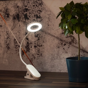   Philips csíptethető asztali LED lámpa, tölthető, hidegfehér, 5 W (Forys)
