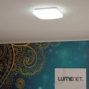   Philips szögletes mennyezeti LED lámpa, hidegfehér, 12 W (Mauve)