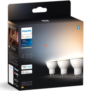   Philips Hue White Ambiance 4,2W GU10 LED fényforrás 3db/csomag