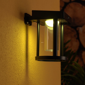   Philips napelemes fali LED lámpa, mozgásérzékelős (Camill)