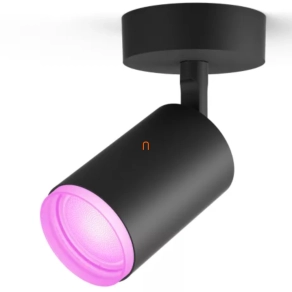   Philips Hue spot lámpa, fekete (Fugato White and Color Ambiance)