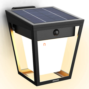   Philips kültéri napelemes fali LED lámpa mozgásérzékelővel (Nissa)