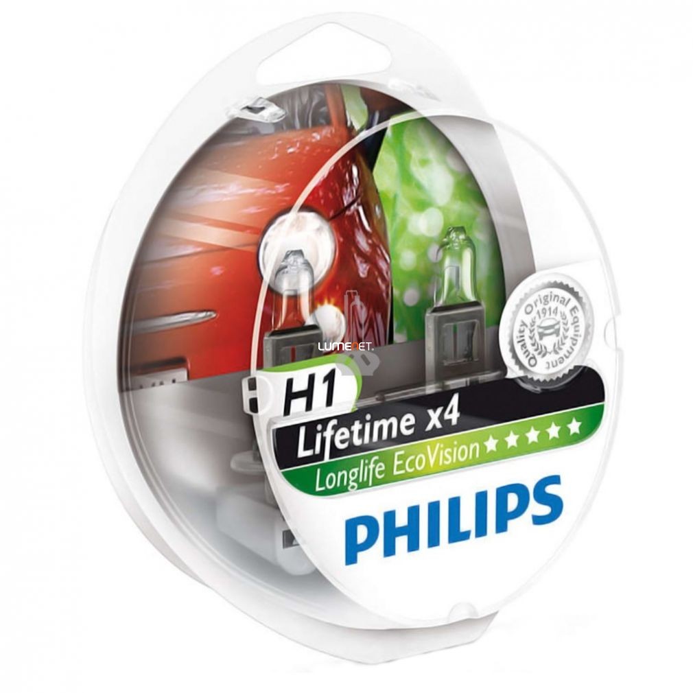 Philips H1 LongLife EcoVision 12258LLECOS2